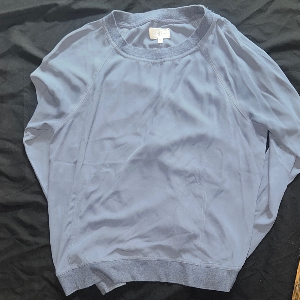 Lou & Grey Light Blue Crewneck Shirt